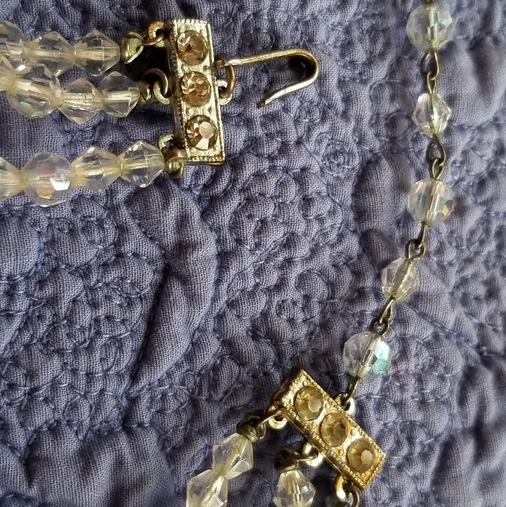 Vintage Crystal Necklace - Picture 3 of 5
